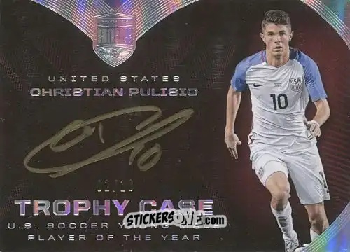 Cromo Christian Pulisic - 2018 Eminence Soccer n. TRC5 - Panini