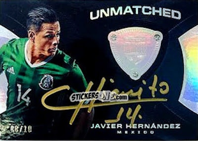 Cromo Javier Hernandez - 2018 Eminence Soccer n. UN17 - Panini
