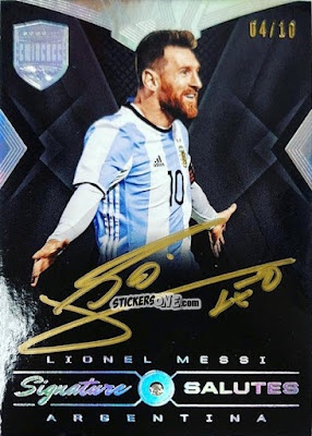 Cromo Lionel Messi - 2018 Eminence Soccer n. SSA17 - Panini