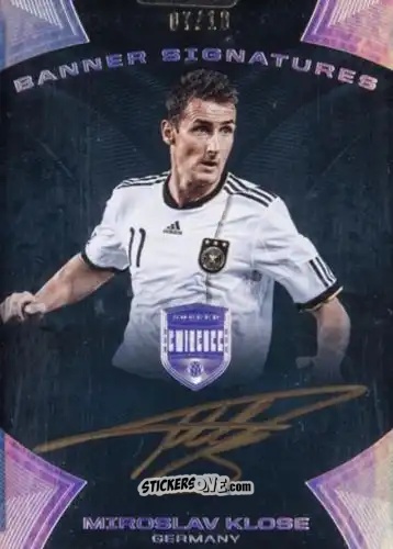 Sticker Miroslav Klose - 2018 Eminence Soccer n. BSA14 - Panini