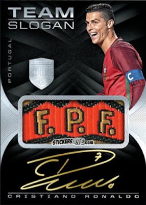 Figurina Cristiano Ronaldo - 2018 Eminence Soccer n. TSA1 - Panini