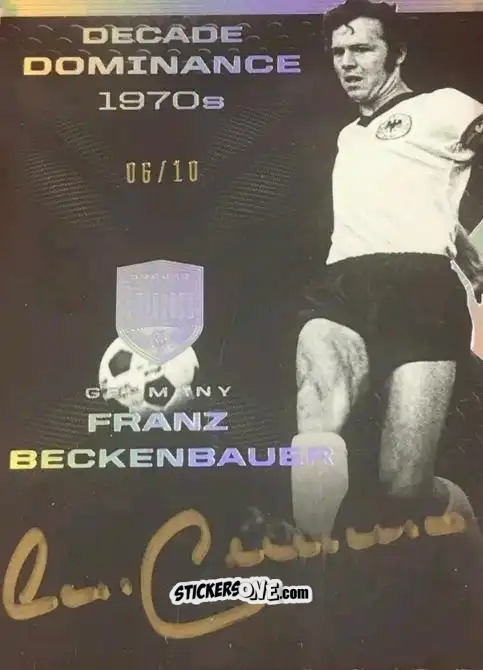 Cromo Franz Beckenbauer - 2018 Eminence Soccer n. DD12 - Panini