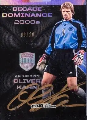 Sticker Oliver Kahn - 2018 Eminence Soccer n. DD15 - Panini
