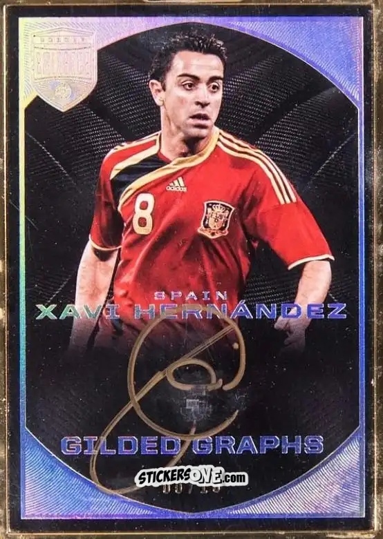 Sticker Xavi Hernandez - 2018 Eminence Soccer n. GA8 - Panini
