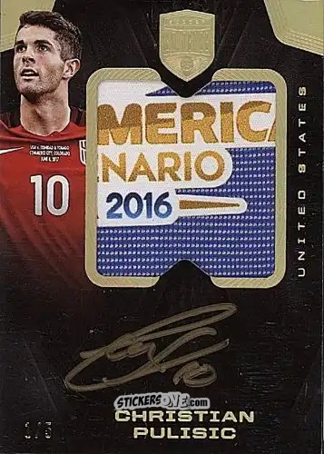 Cromo Christian Pulisic - 2018 Eminence Soccer n. JP10 - Panini