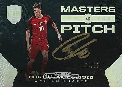 Cromo Christian Pulisic - 2018 Eminence Soccer n. MP14 - Panini