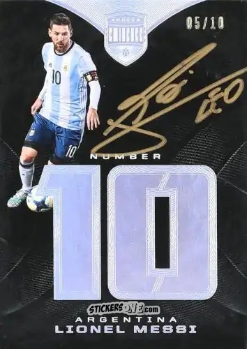 Cromo Lionel Messi - 2018 Eminence Soccer n. NU8 - Panini