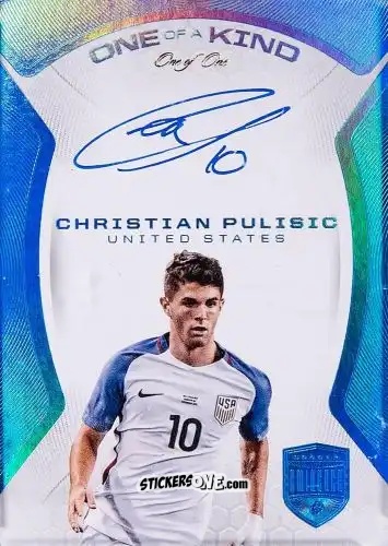 Cromo Christian Pulisic - 2018 Eminence Soccer n. OA117 - Panini