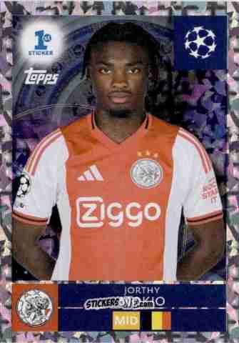 Cromo Jorthy Mokio - UEFA Champions League 2025-2026
 n. 286 - Topps