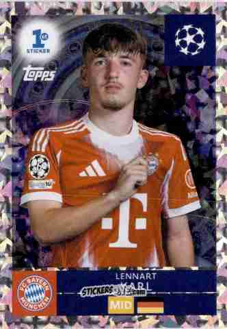 Cromo Lennart Karl - UEFA Champions League 2025-2026
 n. 291 - Topps