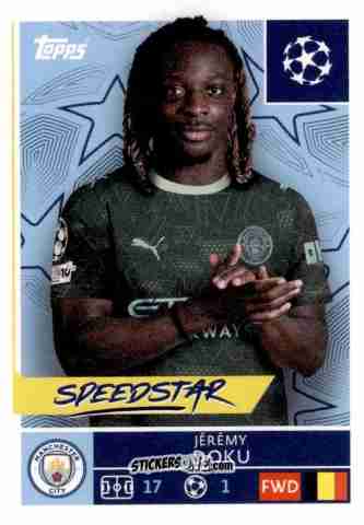 Cromo Jeremy Doku - UEFA Champions League 2025-2026
 n. 310 - Topps