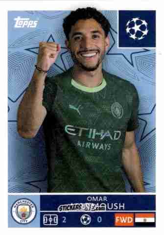 Figurina Omar Marmoush - UEFA Champions League 2025-2026
 n. 311 - Topps