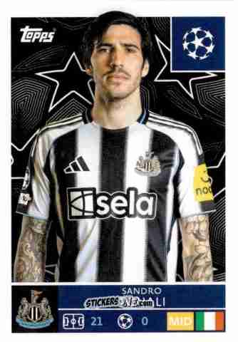 Sticker Sandro Tonali - UEFA Champions League 2025-2026
 n. 320 - Topps