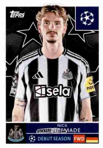Cromo Nick Woltemade - UEFA Champions League 2025-2026
 n. 325 - Topps