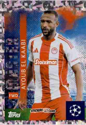Figurina Ayoub el Kaabi - UEFA Champions League 2025-2026
 n. 332 - Topps