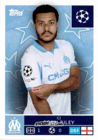 Figurina CJ Egan-Riley - UEFA Champions League 2025-2026
 n. 344 - Topps