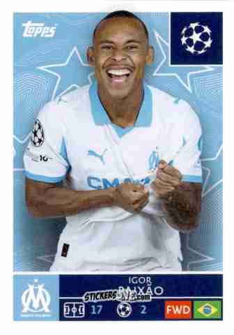Cromo Igor Paixao - UEFA Champions League 2025-2026
 n. 350 - Topps