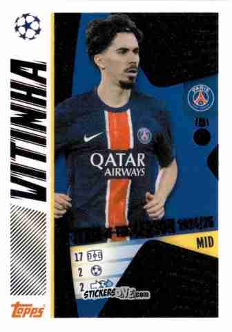 Cromo Vitinha - UEFA Champions League 2025-2026
 n. 9 - Topps
