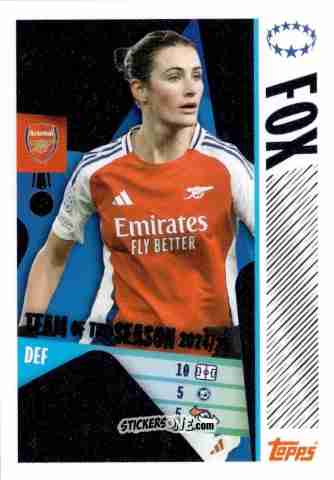 Cromo Emily Fox - UEFA Champions League 2025-2026
 n. 16 - Topps