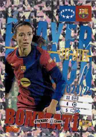 Cromo Aitana Bonmati - UEFA Champions League 2025-2026
 n. 20 - Topps