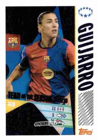 Figurina Patri Guijarro - UEFA Champions League 2025-2026
 n. 21 - Topps