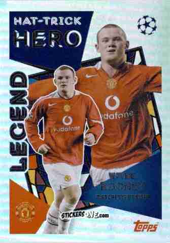 Figurina Wayne Rooney - UEFA Champions League 2025-2026
 n. 29 - Topps
