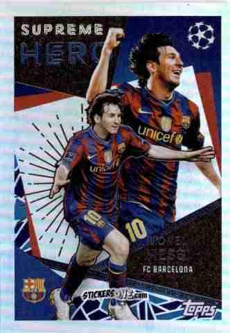 Cromo Lionel Messi - UEFA Champions League 2025-2026
 n. 30 - Topps