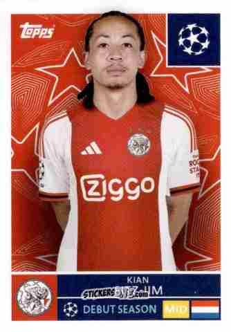 Sticker Kian Fitz-jim - UEFA Champions League 2025-2026
 n. 52 - Topps
