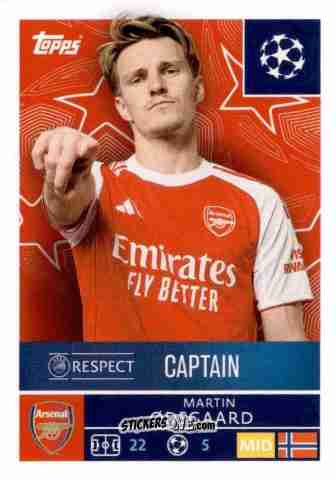 Figurina Martin Odegaard - UEFA Champions League 2025-2026
 n. 57 - Topps