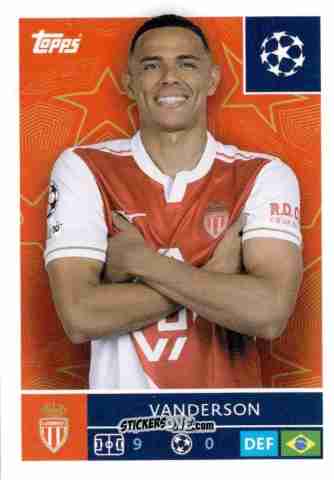 Sticker Vanderson - UEFA Champions League 2025-2026
 n. 74 - Topps