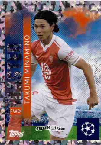 Cromo Takumi Minamino - UEFA Champions League 2025-2026
 n. 76 - Topps