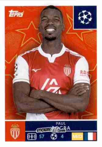 Figurina Paul Pogba - UEFA Champions League 2025-2026
 n. 80 - Topps