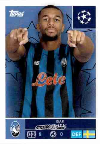 Cromo Isak Hien - UEFA Champions League 2025-2026
 n. 87 - Topps