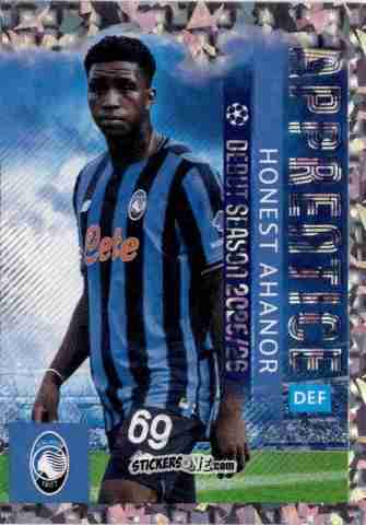 Cromo Honest Ahanor - UEFA Champions League 2025-2026
 n. 91 - Topps