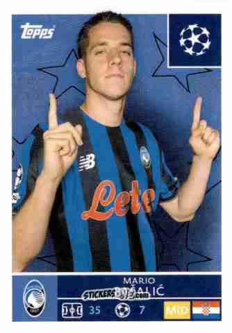Cromo Mario Pasalic - UEFA Champions League 2025-2026
 n. 92 - Topps
