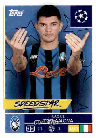 Cromo Raoul Bellanova - UEFA Champions League 2025-2026
 n. 93 - Topps