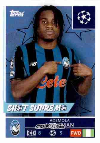 Cromo Ademola Lookman - UEFA Champions League 2025-2026
 n. 97 - Topps