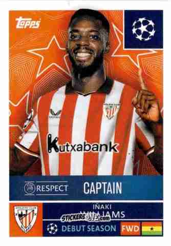 Figurina Inaki Williams - UEFA Champions League 2025-2026
 n. 99 - Topps