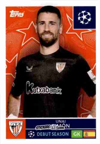 Figurina Unai Simon - UEFA Champions League 2025-2026
 n. 100 - Topps