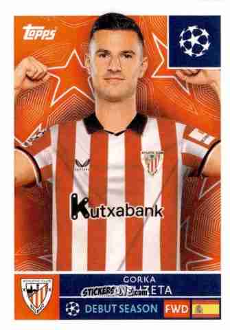 Figurina Gorka Guruzeta - UEFA Champions League 2025-2026
 n. 111 - Topps
