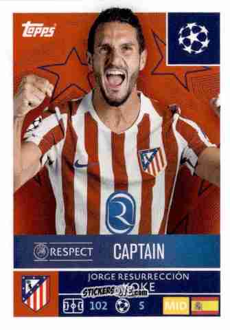 Cromo Jorge Ressureccion Koke - UEFA Champions League 2025-2026
 n. 113 - Topps