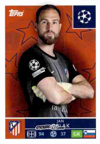 Sticker Jan Oblak - UEFA Champions League 2025-2026
 n. 114 - Topps