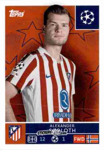 Figurina Alexander Sorloth - UEFA Champions League 2025-2026
 n. 125 - Topps