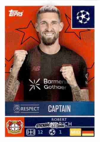 Sticker Robert Andrich - UEFA Champions League 2025-2026
 n. 127 - Topps