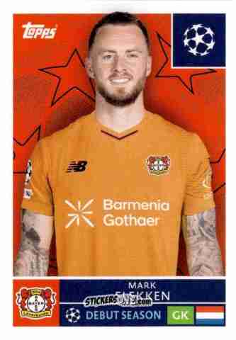 Sticker Mark Flekken - UEFA Champions League 2025-2026
 n. 128 - Topps