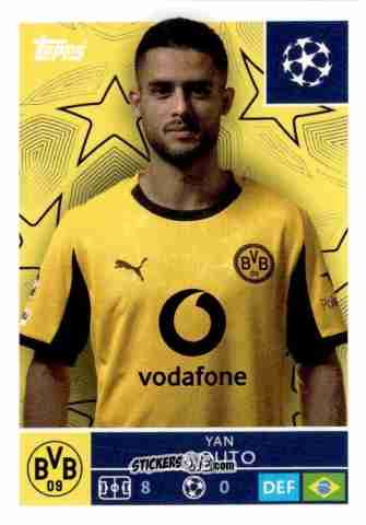 Sticker Yan Couto - UEFA Champions League 2025-2026
 n. 143 - Topps