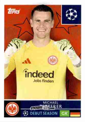 Sticker Michael Zetterer - UEFA Champions League 2025-2026
 n. 170 - Topps