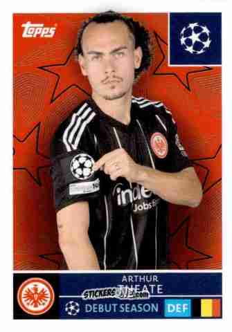 Sticker Arthur Theate - UEFA Champions League 2025-2026
 n. 171 - Topps