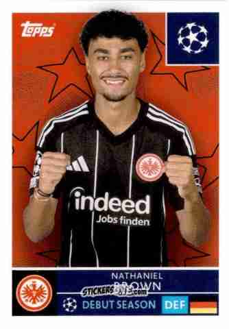 Figurina Nathaniel Brown - UEFA Champions League 2025-2026
 n. 172 - Topps