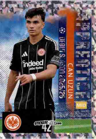 Sticker Can Uzun - UEFA Champions League 2025-2026
 n. 175 - Topps